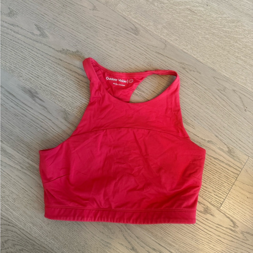 Outdoor Voices Women's Vibrant Red Sports Bra